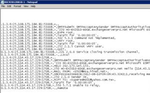 Using Log Parser and Protocol Logs to Analyze Send Connector Usage