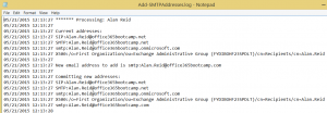 Add-SMTPAddresses.ps1 – Bulk Add SMTP Addresses to Office 365 Mailbox Users