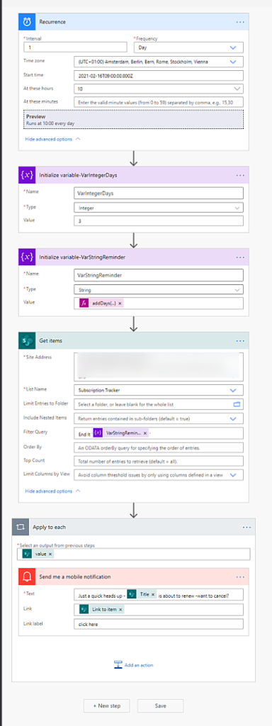 How to Create a Subscription Tracker with Microsoft Lists and Power Automate