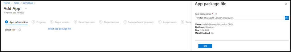 Deploying .exe Applications with Microsoft Endpoint Manager