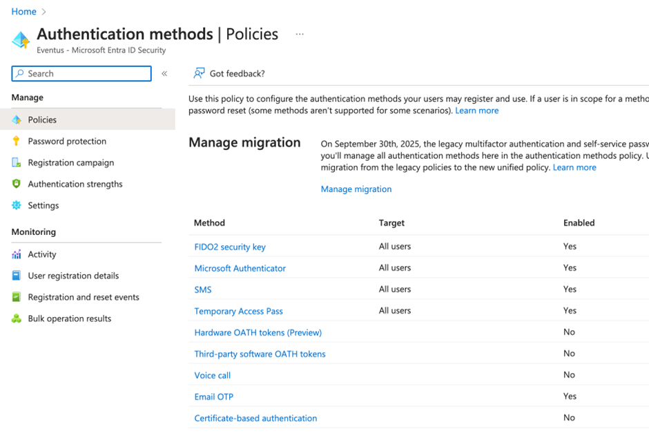 Top Five Security Topics For Microsoft 365 Projects