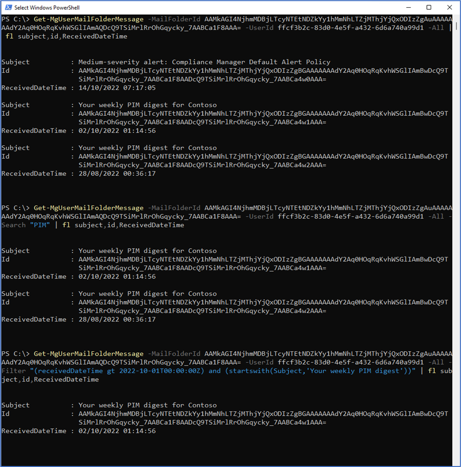 Introduction to the Microsoft Graph PowerShell SDK Part III: Interacting with Exchange Online and SharePoint Online