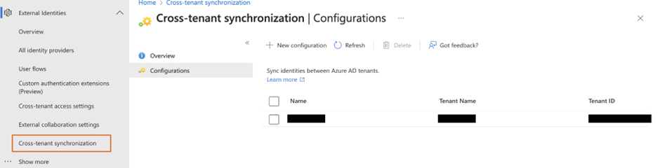 Configuring Entra ID Cross-Tenant Synchronization