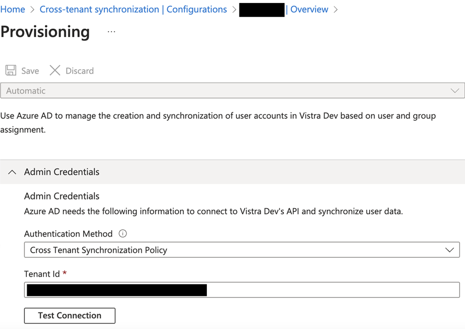 Configuring Entra ID Cross-Tenant Synchronization