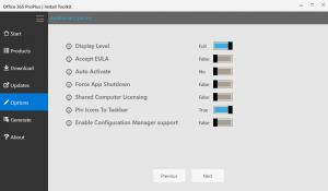 Creating an Office 365 Client Application Installer Using the Installation Toolkit