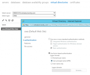 Exchange Server 2016 Migration – Preparing for Coexistence